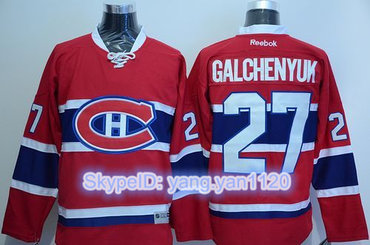 Canadiens #27 Alex Galchenyuk Red New CH Stitched NHL Jersey