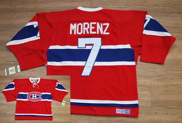 Youth Canadiens #7 Howie Morenz Stitched Red CH CCM Throwback NHL Jersey Youth Canadiens #7 Howie Morenz Stitched Red CH CCM Throwback NHL Jersey