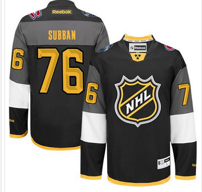 Canadiens #76 P.K Subban Black 2016 All Star Stitched NHL Jersey Canadiens #76 P.K Subban Black 2016 All Star Stitched NHL Jersey
