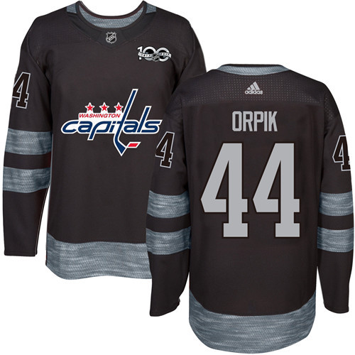 Capitals #44 Brooks Orpik Black 1917-2017 100th Anniversary Stitched NHL Jersey Capitals #44 Brooks Orpik Black 1917-2017 100th Anniversary Stitched NHL Jersey
