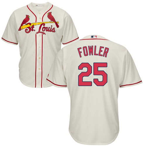 Cardinals #25 Dexter Fowler Cream Cool Base Stitched Youth MLB Jersey Cardinals #25 Dexter Fowler Cream Cool Base Stitched Youth MLB Jersey