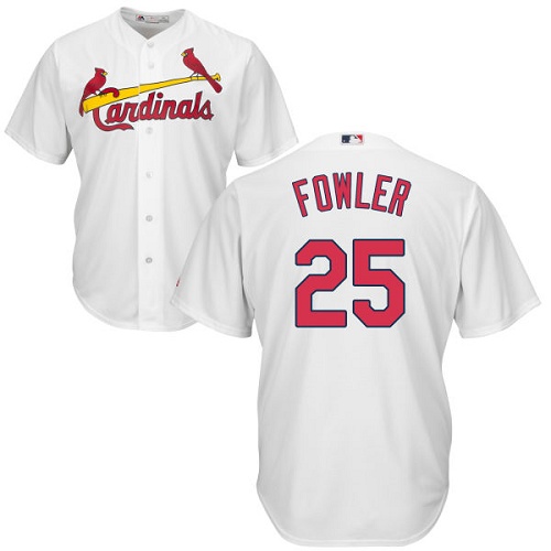 Cardinals #25 Dexter Fowler White Cool Base Stitched Youth MLB Jersey Cardinals #25 Dexter Fowler White Cool Base Stitched Youth MLB Jersey
