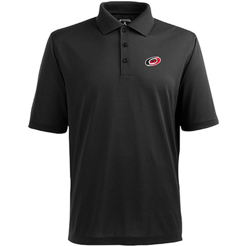 Carolina Hurricanes Antigua Pique Xtra-Lite Polo - Black