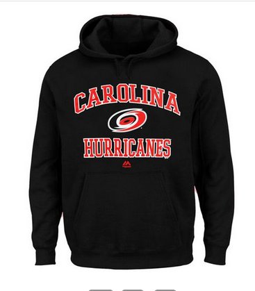 Carolina Hurricanes Majestic Heart & Soul Hoodie Black