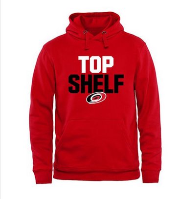 Carolina Hurricanes Top Shelf Pullover Hoodie Scarlet