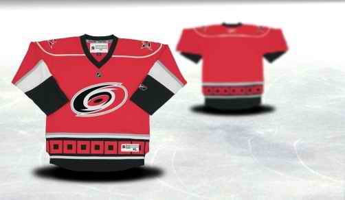 Carolina Hurricanes Youth Customized Red Jersey