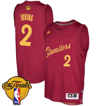 Cavaliers #2 Kyrie Irving Red 2016-2017 Christmas Day The Finals Patch Stitched NBA Jersey Cavaliers #2 Kyrie Irving Red 2016-2017 Christmas Day The Finals Patch Stitched NBA Jersey