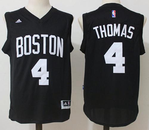 Celtics #4 Isaiah Thomas Black Fashion Stitched NBA Jersey Celtics #4 Isaiah Thomas Black Fashion Stitched NBA Jersey