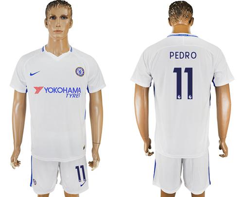 Chelsea #11 Pedro Away Soccer Club Jersey Chelsea #11 Pedro Away Soccer Club Jersey