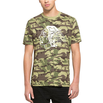Chicago Blackhawks '47 Alpha T-Shirt Camo
