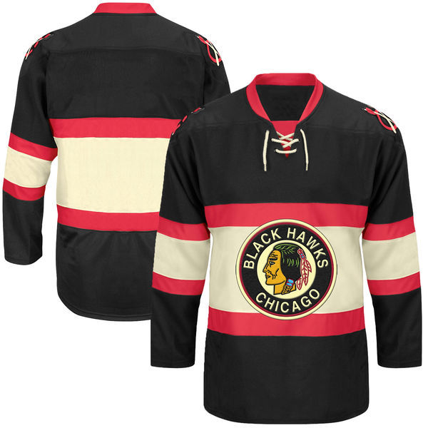 Chicago Blackhawks White Men's Premier Alternate Custom Reebok Jersey