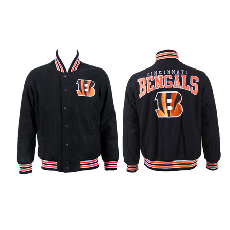 Cincinnati Bengals Black 2015 NFL Jacket