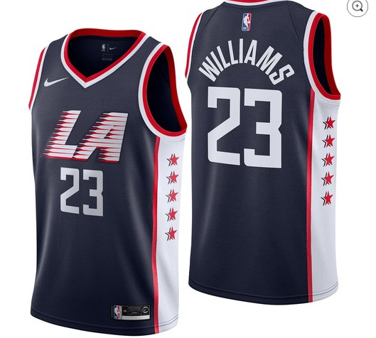 Clippers 23 Lou Williams Navy 2018-19 City Edition Nike Swingman Jersey Clippers 23 Lou Williams Navy 2018-19 City Edition Nike Swingman Jersey