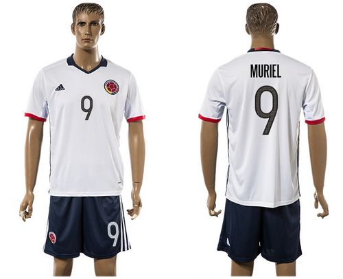 Colombia #11 Cuadrado Away Soccer Country Jersey