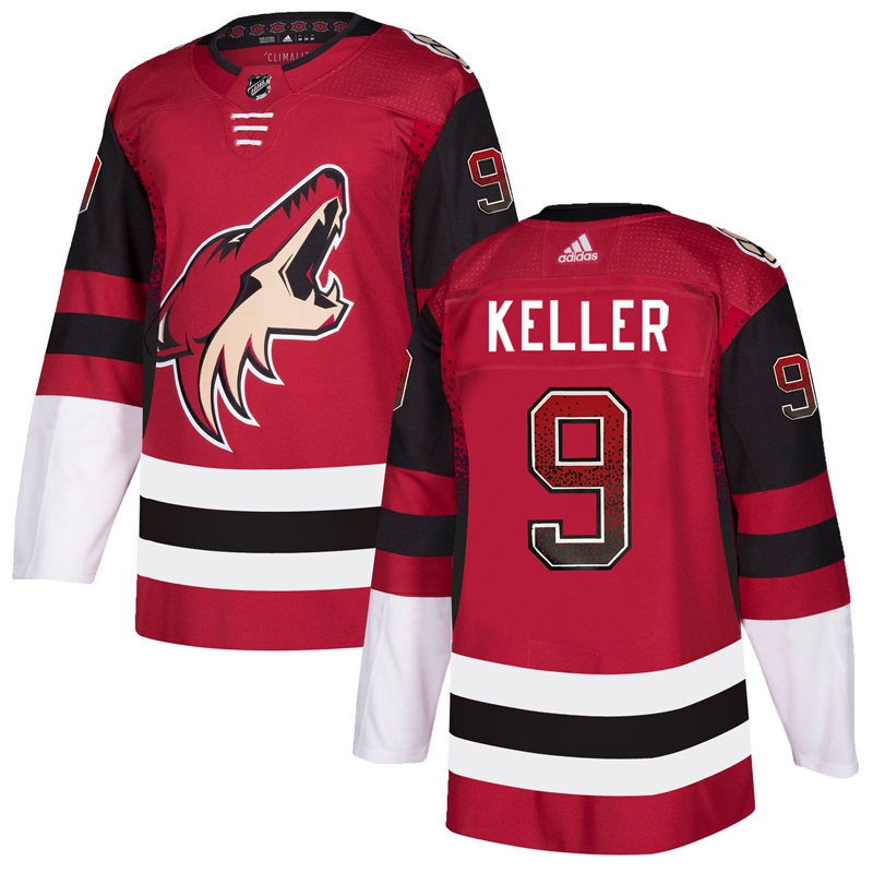 Coyotes 9 Clayton Keller Red Drift Fashion Adidas Jersey Coyotes 9 Clayton Keller Red Drift Fashion Adidas Jersey