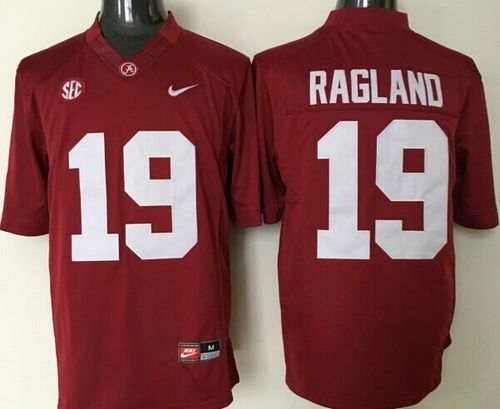 Crimson Tide #19 Reggie Ragland Red Stitched NCAA Jersey