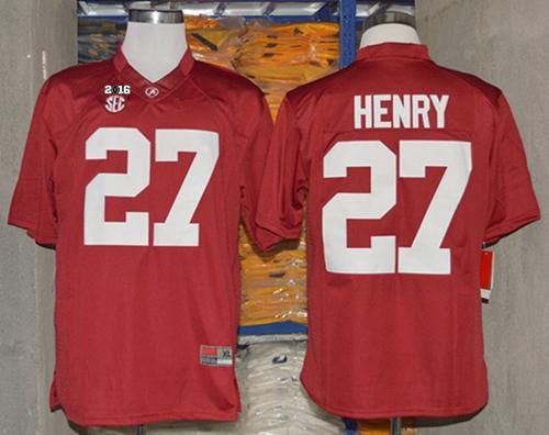 Crimson Tide #27 Derrick Henry Red Limited 2016 College Football Playoff National Championship Patch Stitched NCAA Jersey Crimson Tide #27 Derrick Henry Red Limited 2016 College Football Playoff National Championship Patch Stitched NCAA Jersey