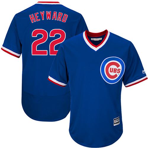 Cubs #22 Jason Heyward Blue Flexbase Authentic Collection Cooperstown Stitched MLB Jersey Cubs #22 Jason Heyward Blue Flexbase Authentic Collection Cooperstown Stitched MLB Jersey