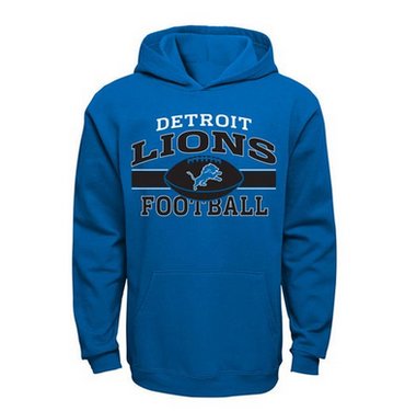 Detroit Lions Long Pass Pullover Hoodie Light Blue Detroit Lions Long Pass Pullover Hoodie Light Blue