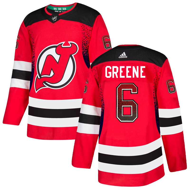 Devils 6 Andy Greene Red Drift Fashion Adidas Jersey Devils 6 Andy Greene Red Drift Fashion Adidas Jersey