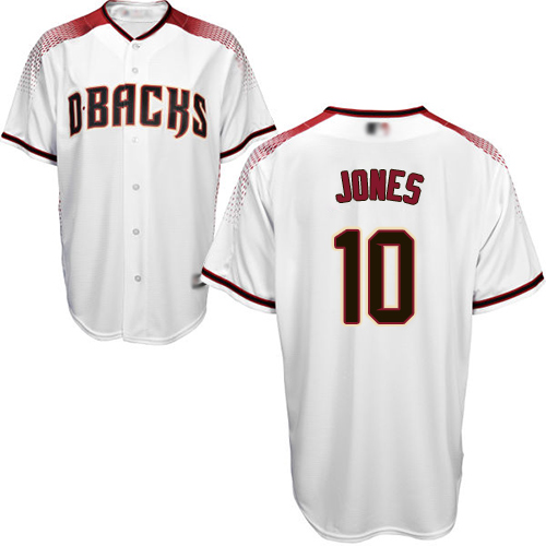 Diamondbacks #10 Adam Jones White Crimson Home Stitched Youth Baseball Jersey Diamondbacks #10 Adam Jones White Crimson Home Stitched Youth Baseball Jersey