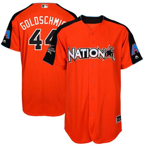 Diamondbacks #44 Paul Goldschmidt Orange 2017 All-Star National League Stitched Youth MLB Jersey