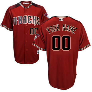 Diamondbacks Red Brick New Cool Base Customized Jersey