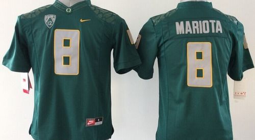 Ducks #8 Marcus Mariota Dark Green Stitched Youth NCAA Jersey Ducks #8 Marcus Mariota Dark Green Stitched Youth NCAA Jersey