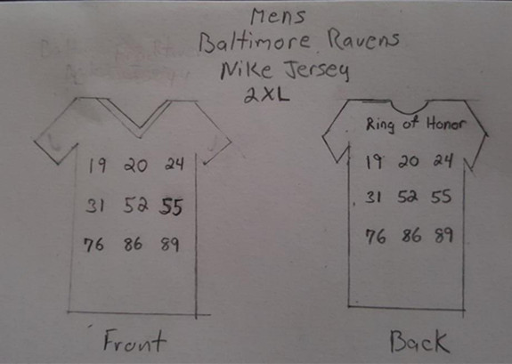 Nike Baltimore Ravens Customized Game Black Jerseys