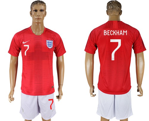England #7 Beckham Away Soccer Country Jersey England #7 Beckham Away Soccer Country Jersey