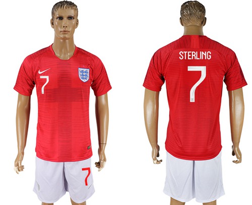 England #7 Sterling Away Soccer Country Jersey England #7 Sterling Away Soccer Country Jersey