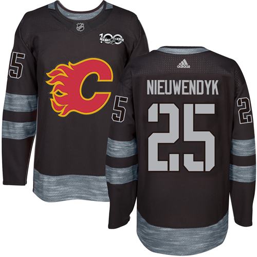 Flames #25 Joe Nieuwendyk Black 1917-2017 100th Anniversary Stitched NHL Jersey Flames #25 Joe Nieuwendyk Black 1917-2017 100th Anniversary Stitched NHL Jersey