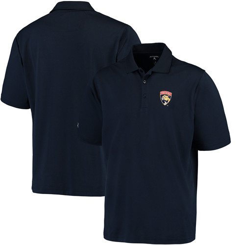 Florida Panthers Antigua Pique Xtra-Lite Polo - Navy
