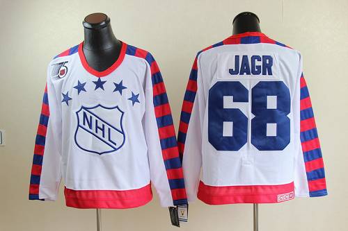 Youth Flyers #68 Jaromir Jagr White All Star CCM Throwback 75TH Stitched NHL Jersey Youth Flyers #68 Jaromir Jagr White All Star CCM Throwback 75TH Stitched NHL Jersey