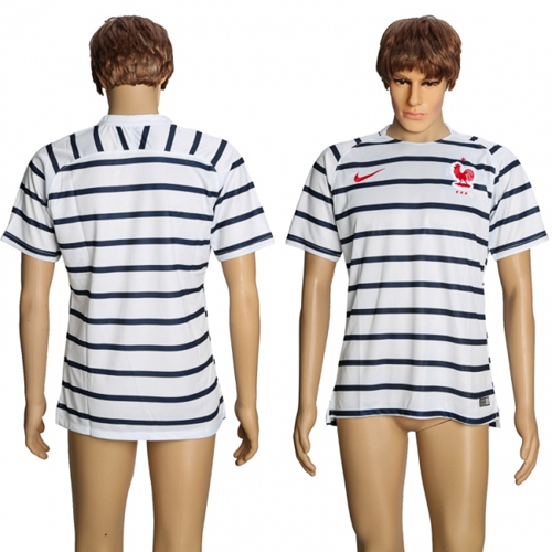 France Blank Training Soccer Country Jersey