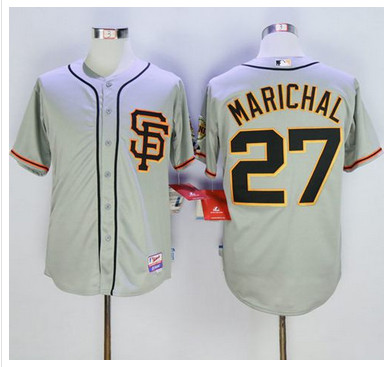 Giants #27 Juan Marichal Grey Cool Base Stitched MLB Jersey Giants #27 Juan Marichal Grey Cool Base Stitched MLB Jersey