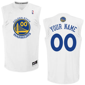 Golden State Warriors adidas White Fashion Jersey