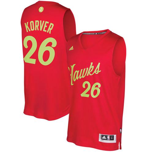 Hawks #26 Kyle Korver Red 2016-2017 Christmas Day Stitched NBA Jersey Hawks #26 Kyle Korver Red 2016-2017 Christmas Day Stitched NBA Jersey