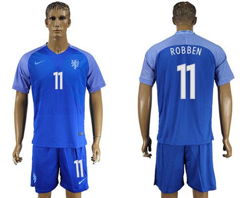 Holland #11 Robben Away Soccer Country Jersey Holland #11 Robben Away Soccer Country Jersey