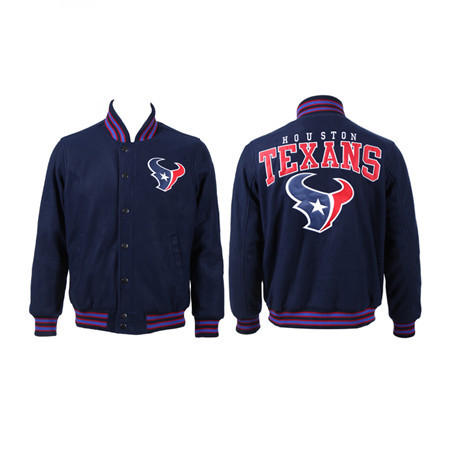 Houston Texans Blue 2015 NFL Jacket
