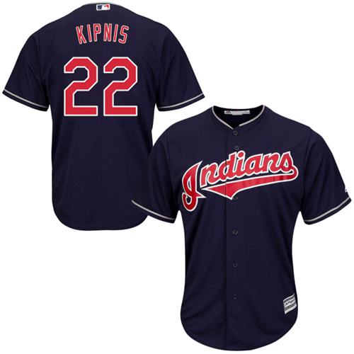 Indians #22 Jason Kipnis Navy Blue Alternate Stitched Youth MLB Jersey Indians #22 Jason Kipnis Navy Blue Alternate Stitched Youth MLB Jersey