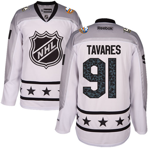 Islanders #91 John Tavares White 2017 All-Star Metropolitan Division Stitched NHL Jersey Islanders #91 John Tavares White 2017 All-Star Metropolitan Division Stitched NHL Jersey