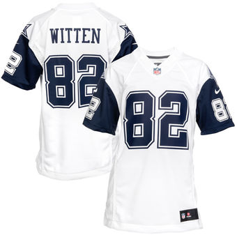 Jason Witten Dallas Cowboys Nike Women's Color Rush Game Jersey - White