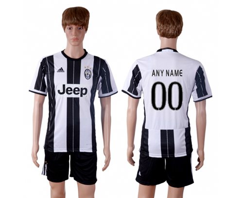 Juventus Personalized Home Soccer Club Jersey Juventus Personalized Home Soccer Club Jersey