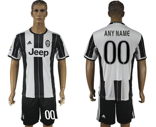 Juventus Personalized Home Soccer Club Jersey Juventus Personalized Home Soccer Club Jersey