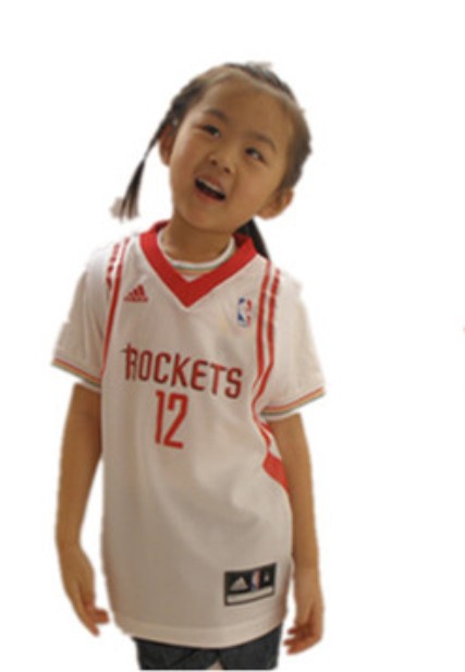 Kid Dwight Howard Houston Rockets #12 White Jersey