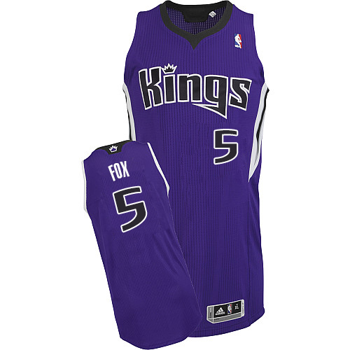 Kings #5 De'Aaron Fox Purple Road Stitched NBA Jersey Kings #5 De'Aaron Fox Purple Road Stitched NBA Jersey