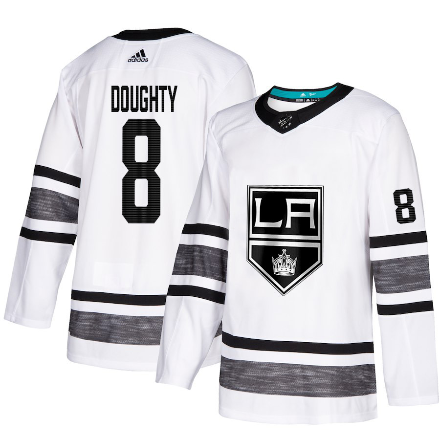 Kings #8 Drew Doughty White Authentic 2019 All-Star Stitched Youth Hockey Jersey Kings #8 Drew Doughty White Authentic 2019 All-Star Stitched Youth Hockey Jersey