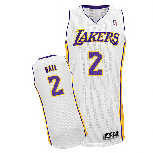 Lakers #2 Lonzo Ball White Stitched NBA Jersey Lakers #2 Lonzo Ball White Stitched NBA Jersey