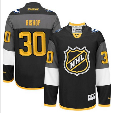 Lightning #30 Ben Bishop Black 2016 All Star Stitched NHL Jersey Lightning #30 Ben Bishop Black 2016 All Star Stitched NHL Jersey
